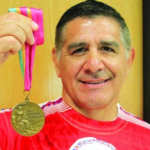 Jim Martinez Olympic Bronze Medalist teaching at Southwest Wrestling